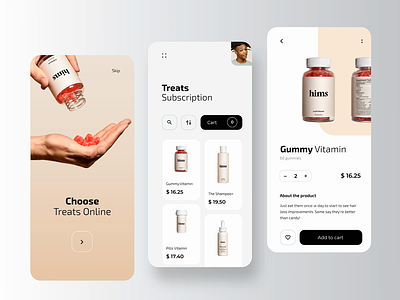 Hims - Pharmacy Mobile Application (Animation) app drugstore health health care healthcare medecine medical medical app medical care medical design medicine medicines online online shop pharma pharmacy public health rondesign