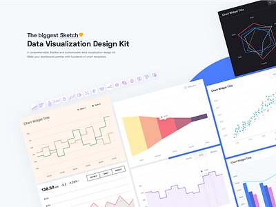 Data Visualization Design Kit (Sketch)