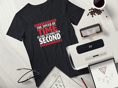 This Speed of Time is one second per Second T-Shirt Design