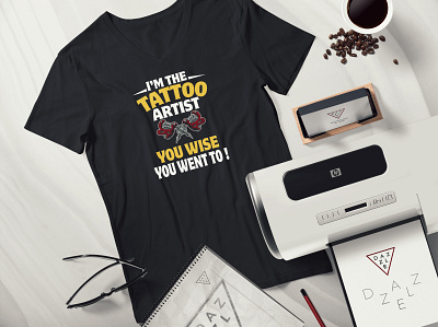 I'm the artist you wise you went to! T-Shirt Design branding design illustration logo design shirt t shirt t shirt design vector