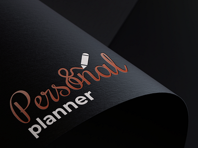 Personal Planner branding graphic design illustration logo typography ui web design