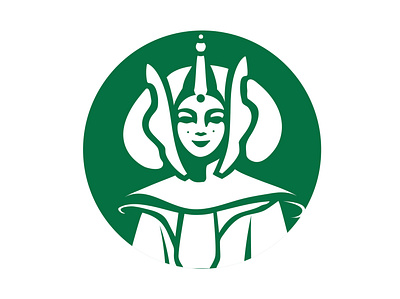 Skybucks Coffee Company branding coffee graphic design logo starwars