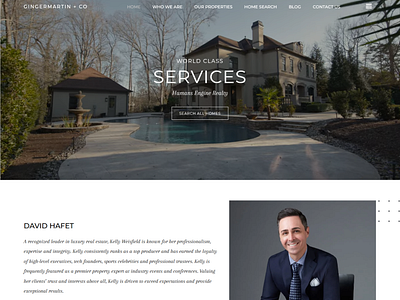 Real estate website