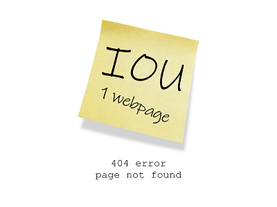 IOU a website