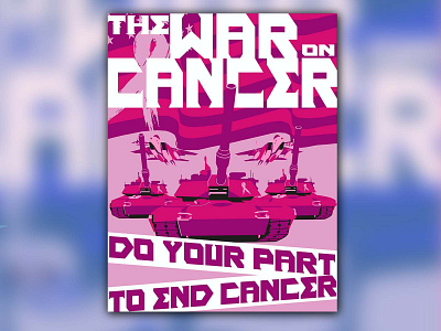 The War on Cancer Poster