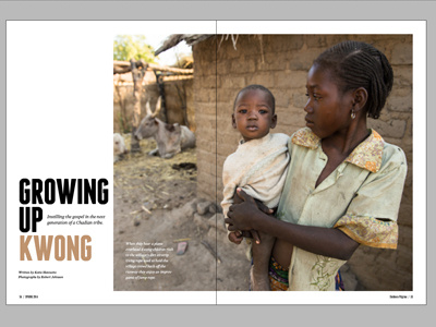Horizons Layout - Growing Up Kwong horizons magazine article layout