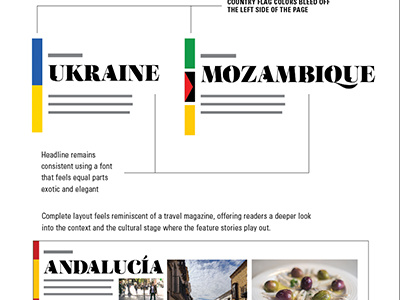 Horizons - Departments horizons magazine team magazine layout