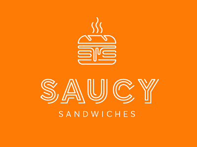 Saucy Sandwich Logo