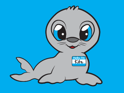 A Seal Named Kite animal illustrator kite seal