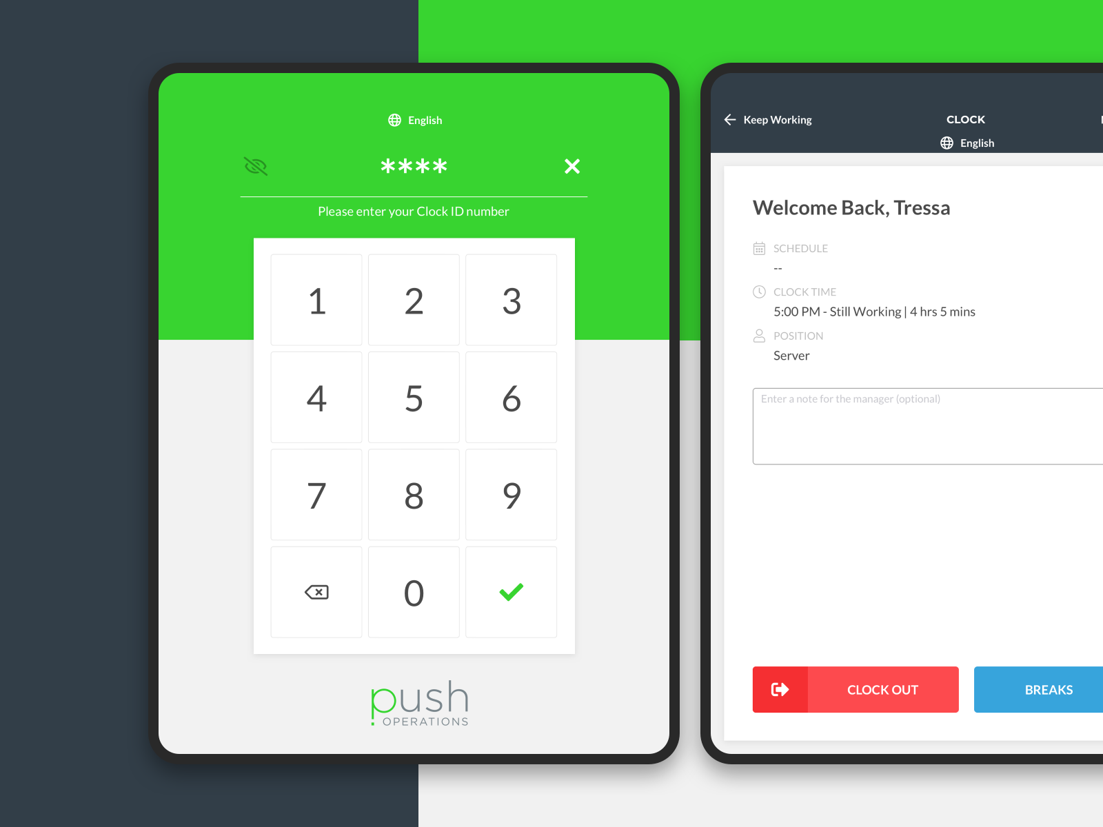 Time Clock App By Ashley Ringham On Dribbble