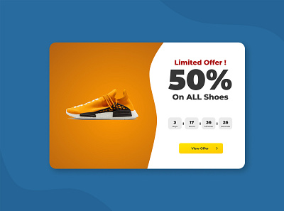 DailyUI Challenge No.36 challenge dailyui design sale shoe special offer ui ux