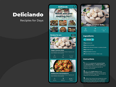 DailyUI Challenge No.40 challenge cooking dailyui delicious design food recipe ui ux