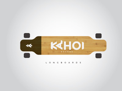 Kahoi bamboo boards icon logo longboards