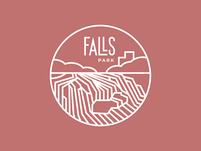 Falls part falls park icon
