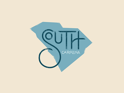 South Carolina south carolina typography