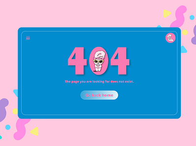 404 Page : Daily UI 008 404 app bunny daily ui 008 dailyui design error figma ui ux