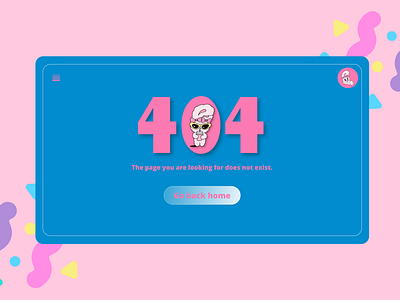 404 Page : Daily UI 008