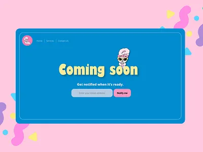 DailyUI 048: Coming Soon bunny coming soon dailyui dailyui048 design figma ui ux