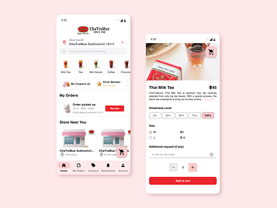 Online Ordering App app branding design figma logo ui ux