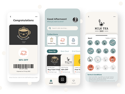 E stamp Collection App by R.C no.ux.no.life on Dribbble