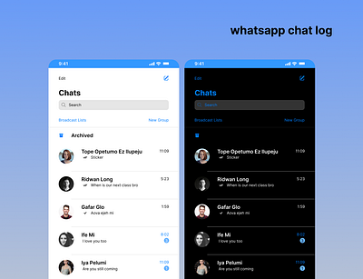 whatsapp chat log by oracle daily ui