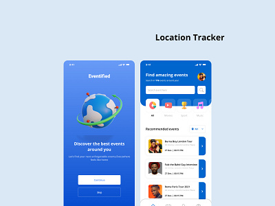 Location Tracker daily ui design ui