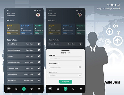 ToDo List Day 42 daily ui design ui ux