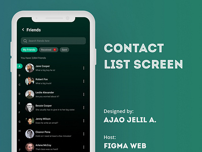 contact list