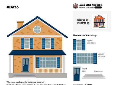 House ilusration with figma