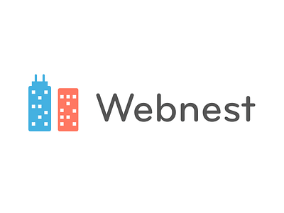 Webnest Logo branding bryant pro housing logo property management