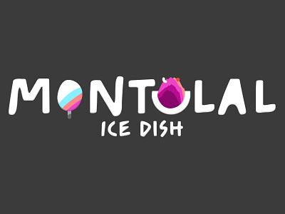 Ice dish logo branding design graphic design logo photoshop typography
