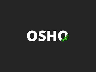 Osho Logo branding graphic design logo