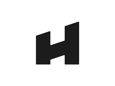 Lettermark Exploration - H branding design graphic design illustration logo typography vector