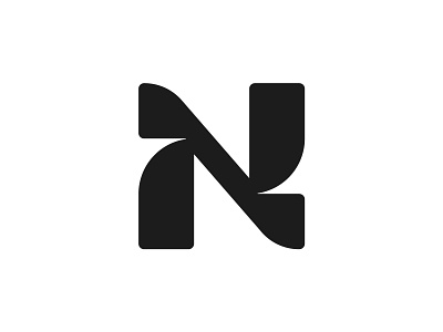 Lettermark Exploration - N branding design graphic design illustration logo typography vector