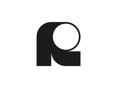 Lettermark Exploration - R branding design graphic design illustration logo typography vector
