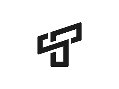 Lettermark Exploration - T branding design graphic design illustration logo typography vector