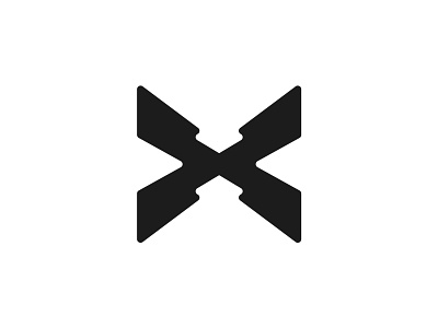 Lettermark Exploration - X branding design graphic design illustration logo typography vector