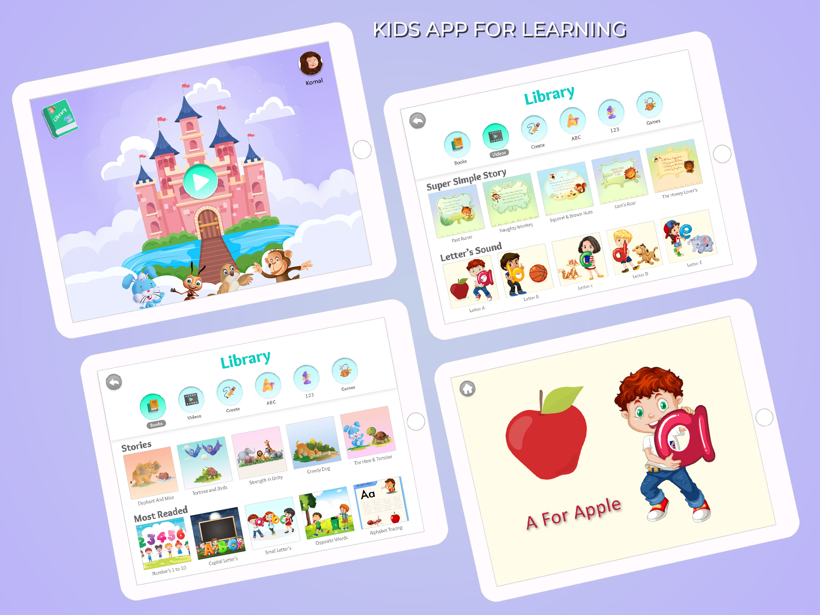 Kids Learning App by KumarVishu on Dribbble