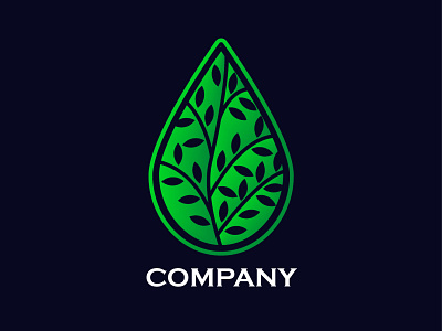 LOGO LEAF concept leaf logo