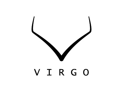 LOGO V or VIRGO branding design graphic design icon illustration letters logo typography ui ux v vector