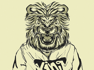 Lion animal illustration illustration design king lion vector vector art