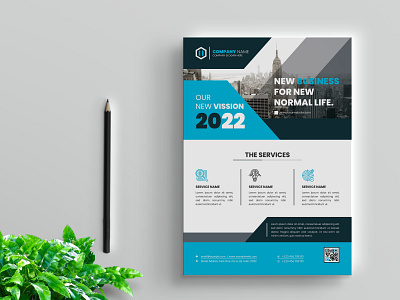 New Vision Flyer Design brochure