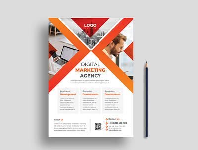 Flyer Design branding brochure design marketing promotional simple