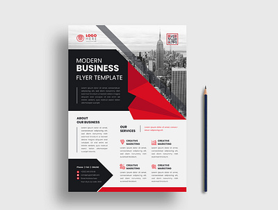 Flyer Design branding brochure flyer illustration marketing promotional simple