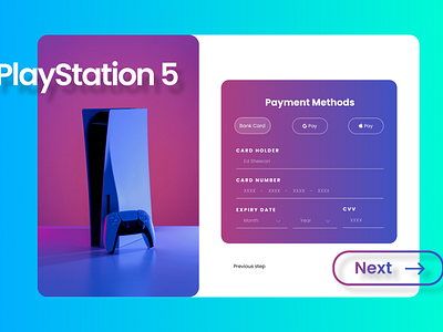 Daily UI :: 002 Credit Card Checkout