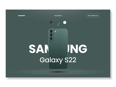 Samsung S22 Product Design Concept