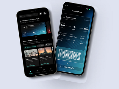 Travel Booking App UI - BWA Course