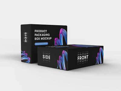 Product Packaging Box Mockup Free PSD box mockup box mockup free psd box mockup psd branding branding mockup branding mockup psd primepsd psdbuddy