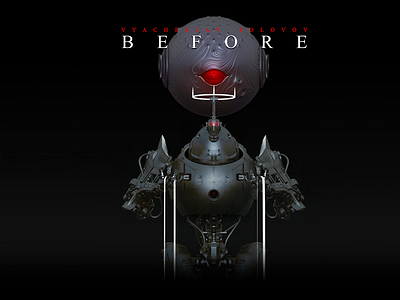 BEFORE Project (cover) 3d anime branding comic logo manga