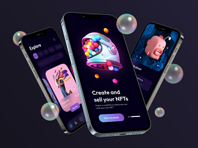 NFT Marketplace - Mobile App